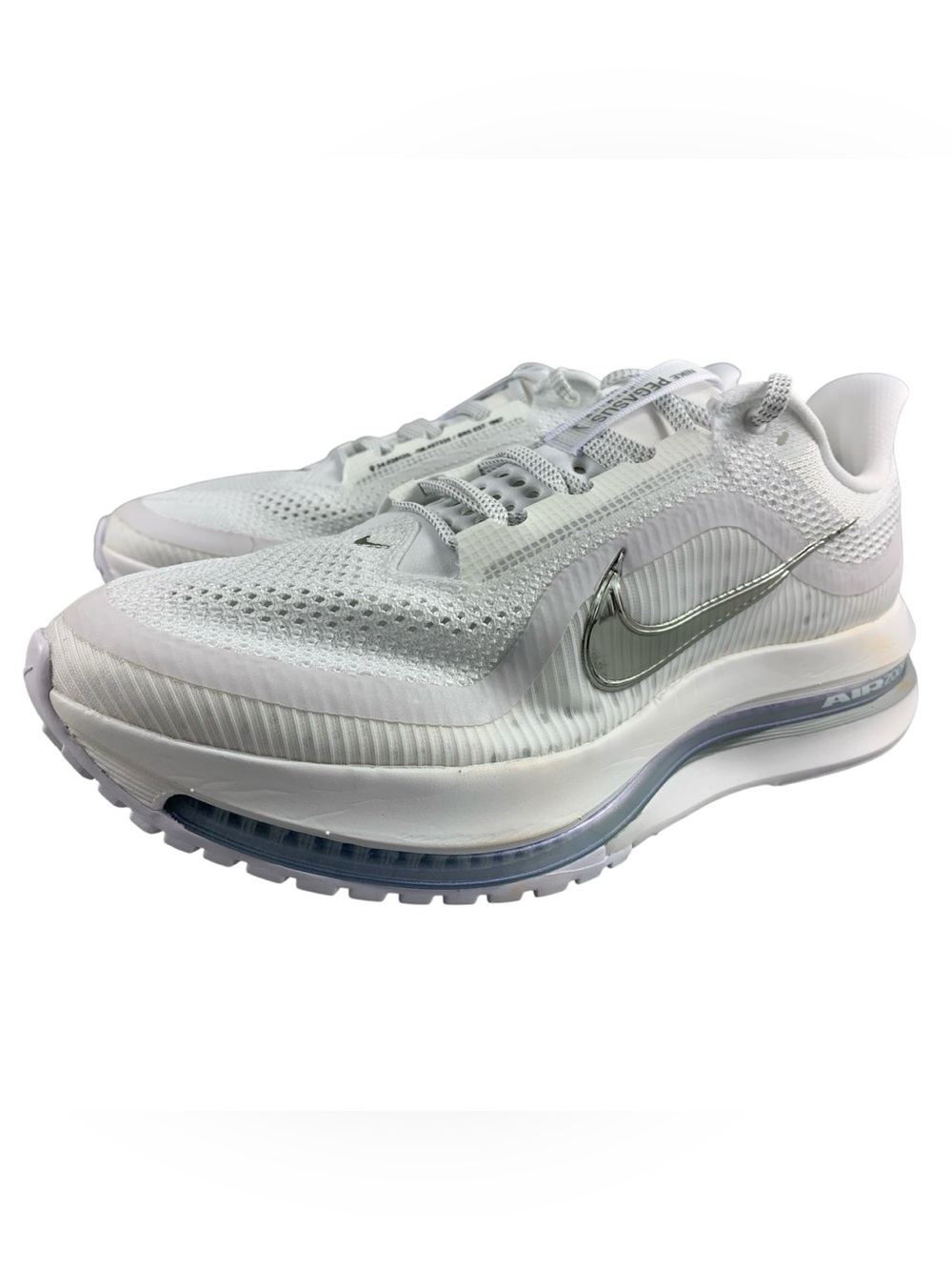 Nike Pegasus Premium Running Shoes White Metallic HQ2592-102 Men’s Size 10.5 NEW